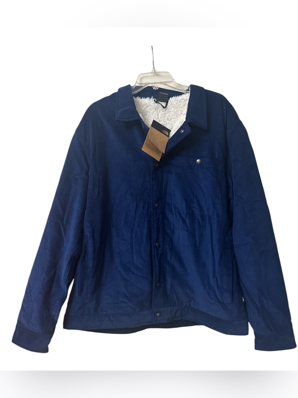 The North Face Men’s Estate Blue Sherpa-Lined Jacket